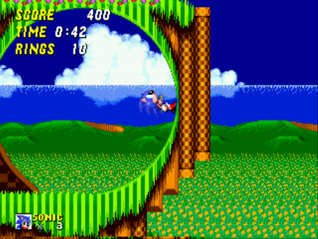 Sonic the Hedgehog 2 (Nick Arcade Prototype) Screenshot 1
